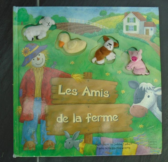 Adorable livre "Les amis de la ferme"