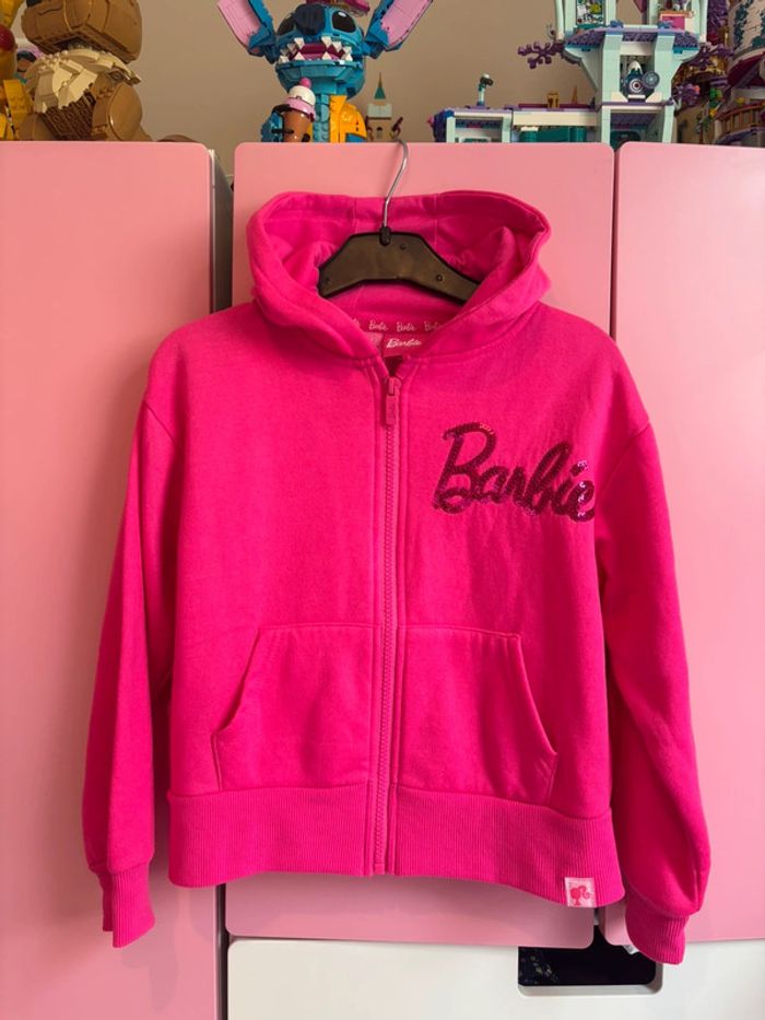 Gilet Barbie 8 ans - porté 1 fois - photo numéro 2
