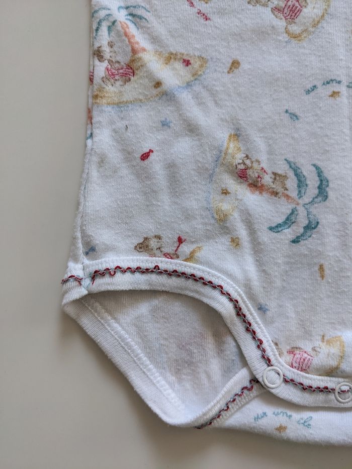 Body débardeur - petit bateau - photo numéro 2