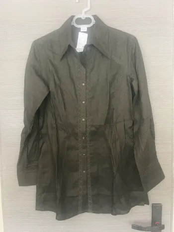 Chemise tunique lin