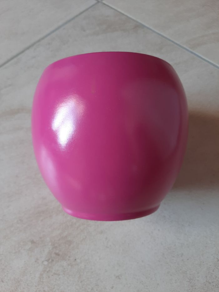 Cache pot  rose - photo numéro 3