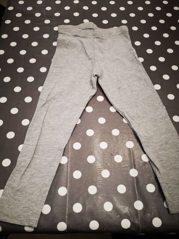 #legging gris fille 5 ans