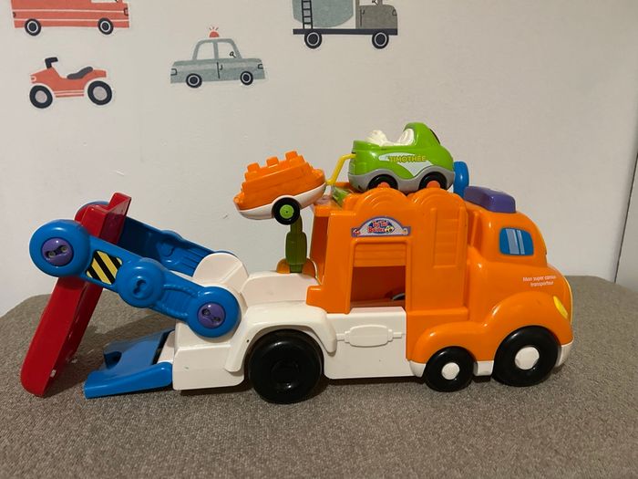Tut Tut Bolides – Mon super camion transporteur avec une voiture - photo numéro 6