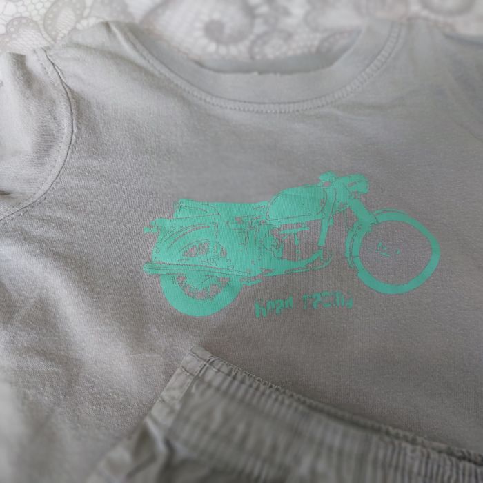 Lot 2 Ensembles short teeshirt garçon - photo numéro 2