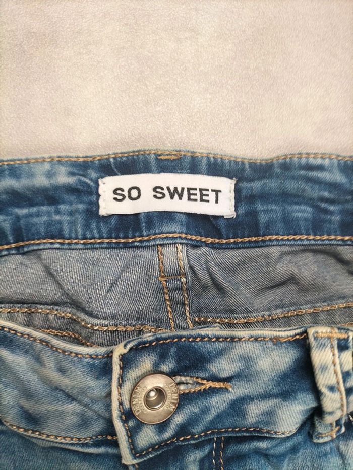 Jean skinny bleu clair – So Sweet – Taille L - photo numéro 5