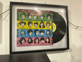 [Décoration] Vinyle encadré « Some Girls - The Rolling Stones »