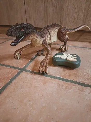 Kizmyee Dinosaure Jouet, Dinosaure Télécommandé Vélociraptor