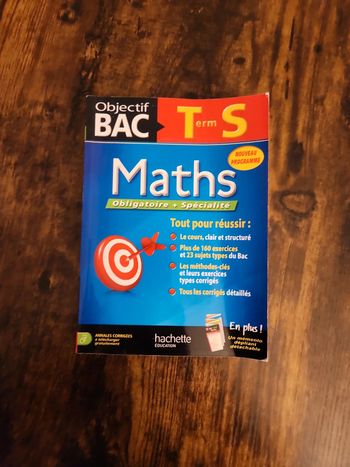 Livre : Objectif Bac/ terminal S