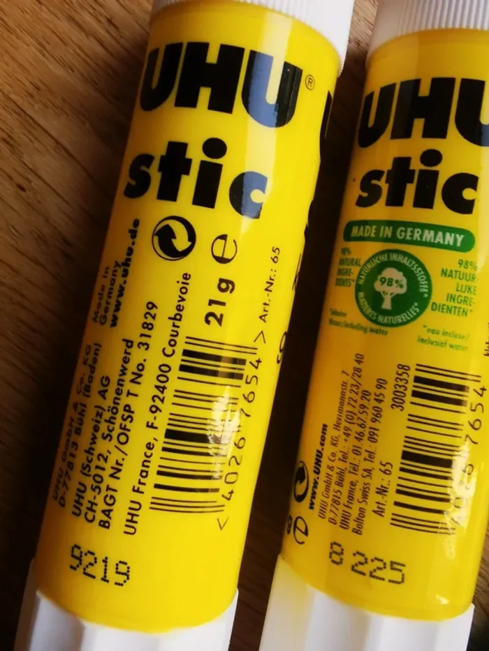 Lot de 3 bâtons de colle - photo numéro 2