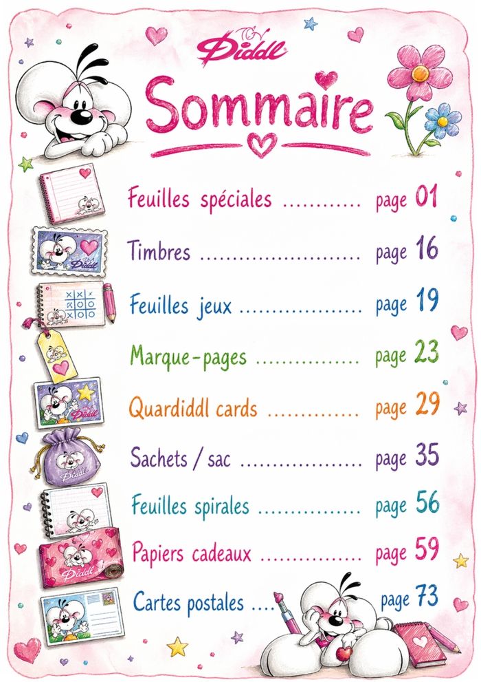 2x Registres / Référentiel / Livret diddl - photo numéro 3