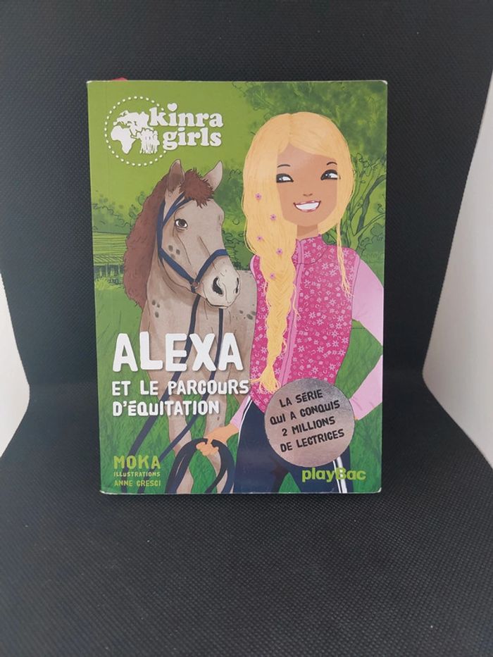 Alexa et le parcours d'équitation