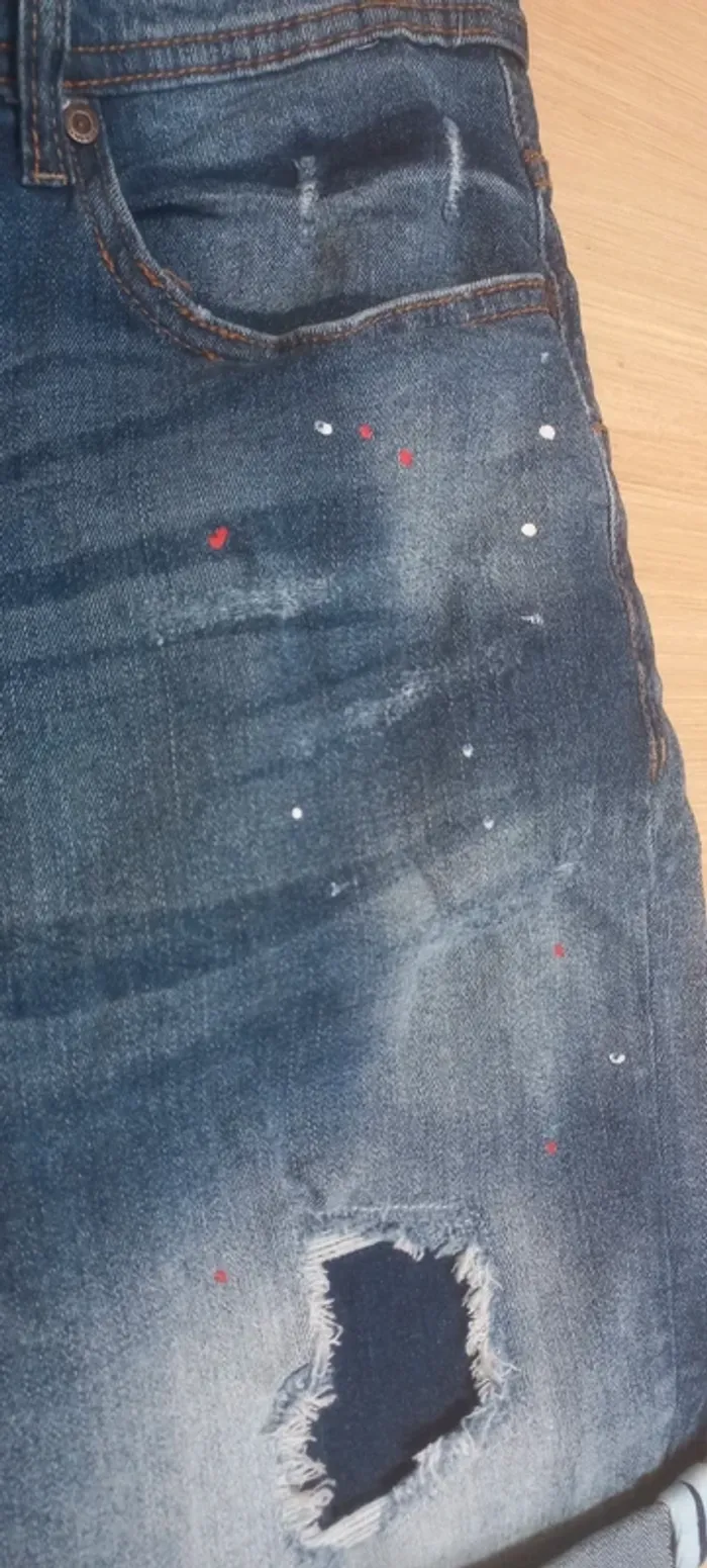 Bermuda smog Denim tres bon etat - photo numéro 2