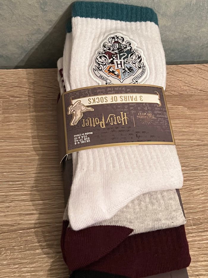 Lot de 3 paires de chaussettes Harry Potter