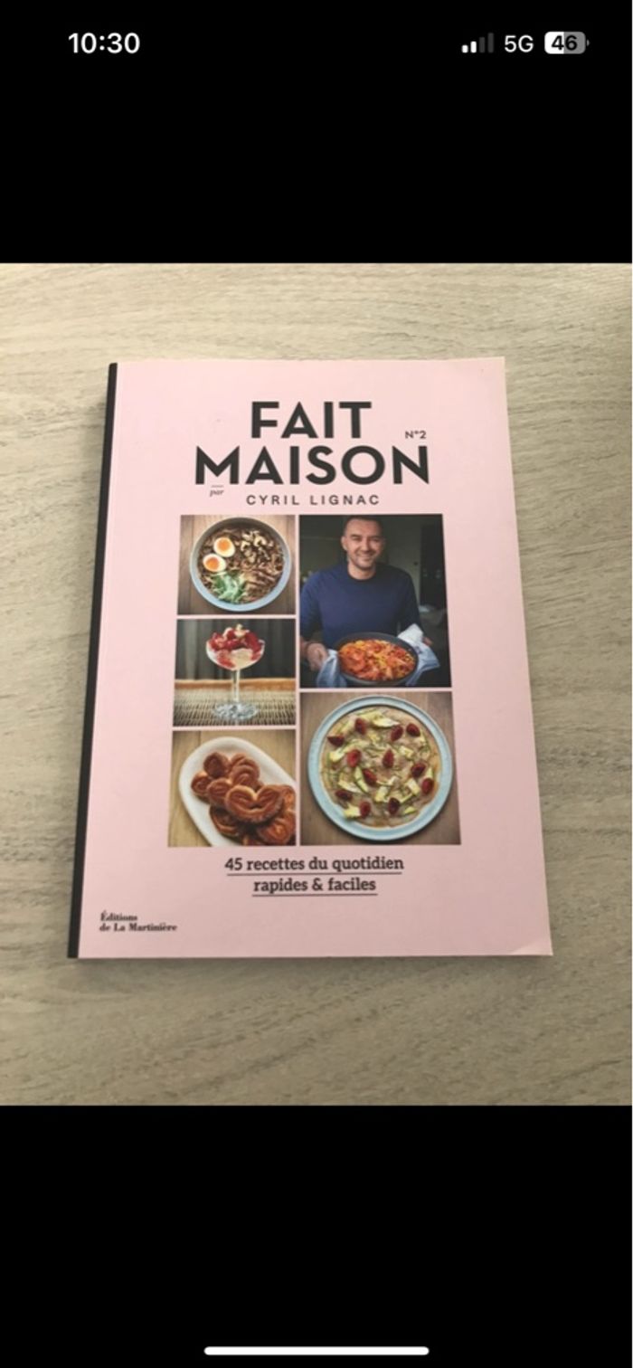 Livre «fait maison numéro 2»