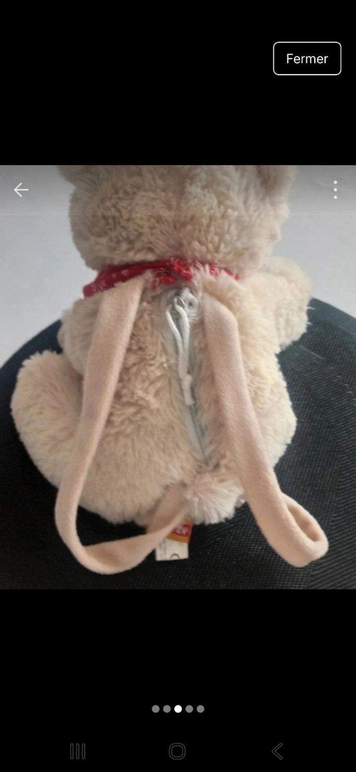 Sac à dos peluche Fizzy - photo numéro 3