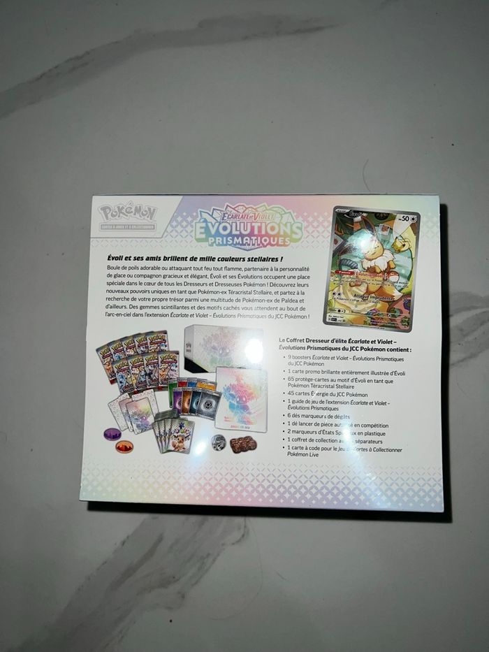 Etb Pokémon 8.5 évolutions prismatiques - photo numéro 7