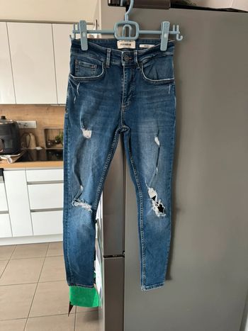 Jean Skinny destroy pull and bear