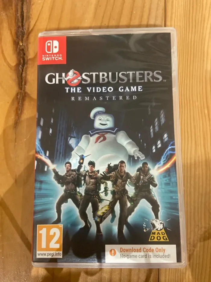 Boîte ghostbusters the vidéo game