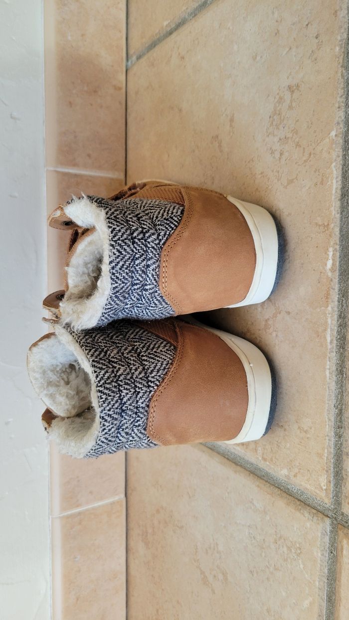 Bottines en cuir Creeks pointure 34 - photo numéro 5