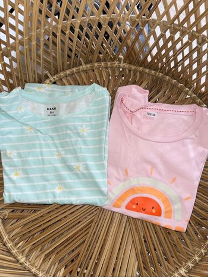 Lot de 5 tee-shirts taille 8 ans - photo numéro 2