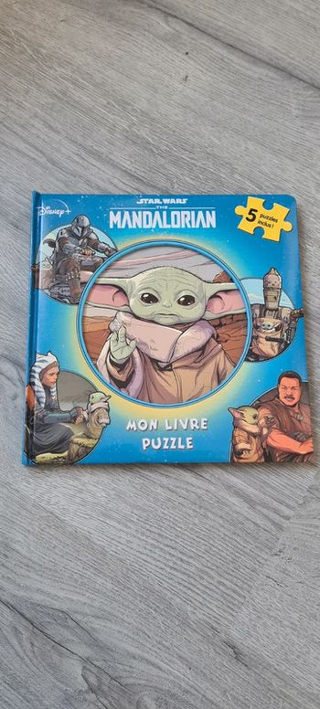 Livre puzzle Star Wars The Mandalorian