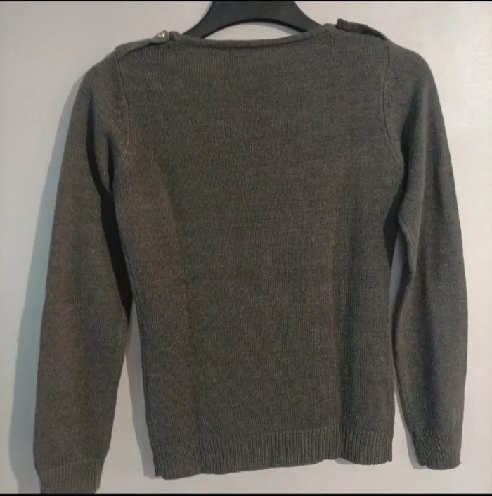 Pull gris Toumaï taille 36 🩵 - photo numéro 2