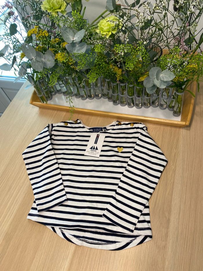 Marinière doublée polaire neuve hublot