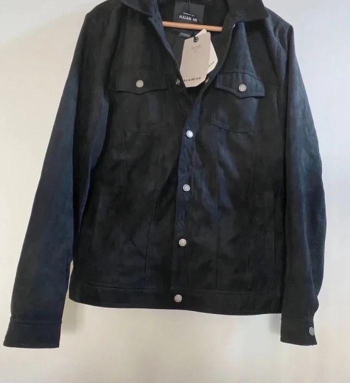Veste Pull & Bear taille M effet suedé  peau de pêche Neuve