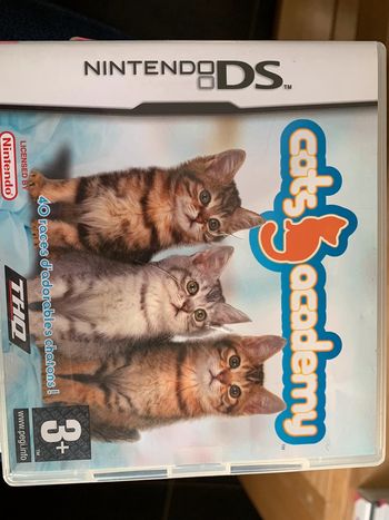 Jeu DS cats academy