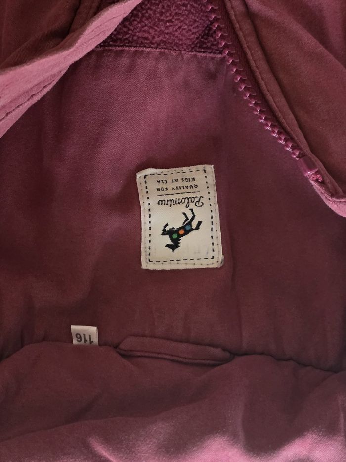 Veste matelassée bordeaux fille Palomino, taille 116 - photo numéro 8