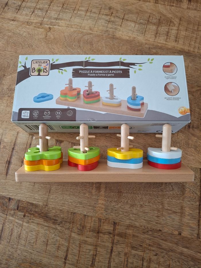 Puzzle a formes et a picots - photo numéro 3