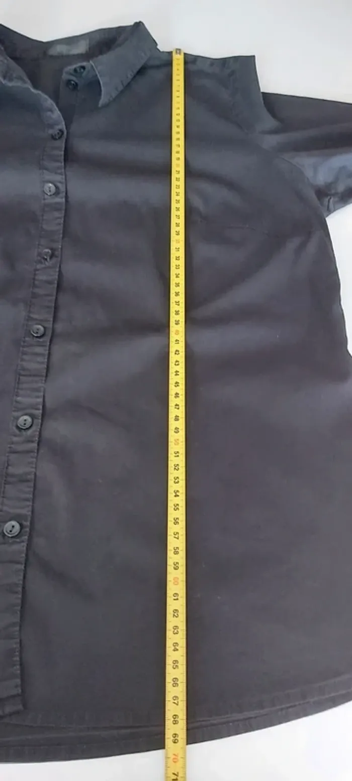 Chemise noire femme taille 42 - photo numéro 5
