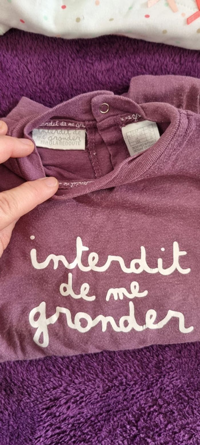 Pyjama léger 12 mois - photo numéro 3