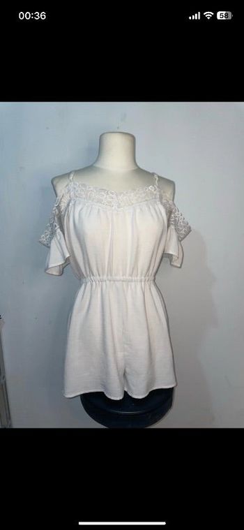 Combi short blanche