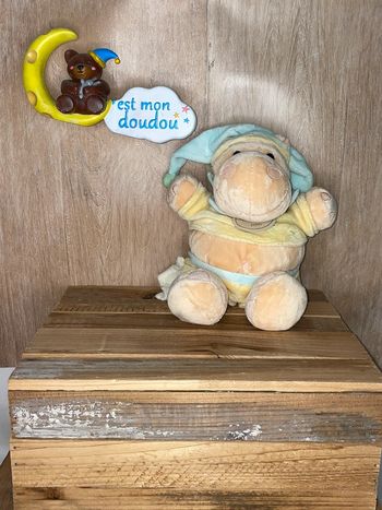 NAT319 doudou hippopotame 🦛 babynat