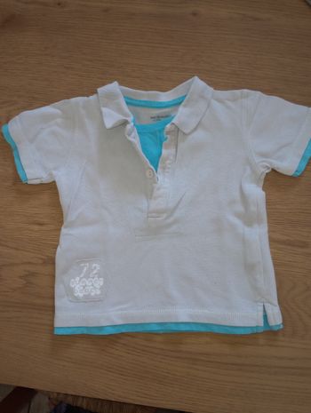 Polo manches courtes 18 mois
