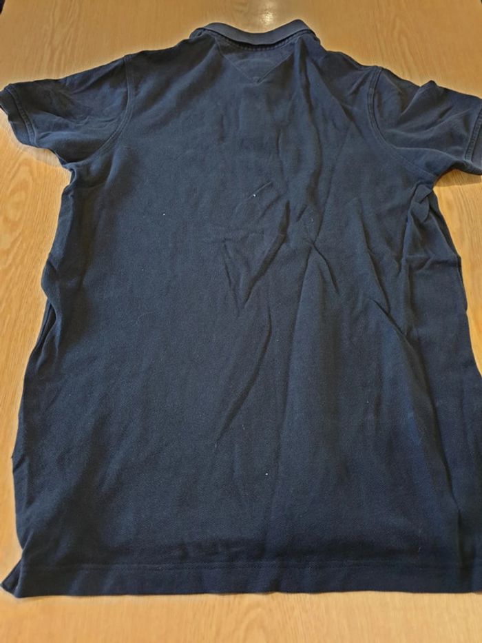 Polo homme Tommy Hilfiger S slim fit bleu marine - photo numéro 2