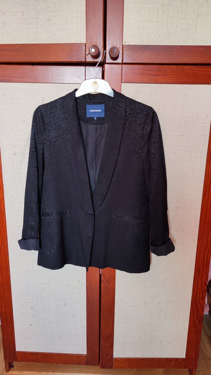 Veste blazer noire Bonobo taille XS - photo numéro 3