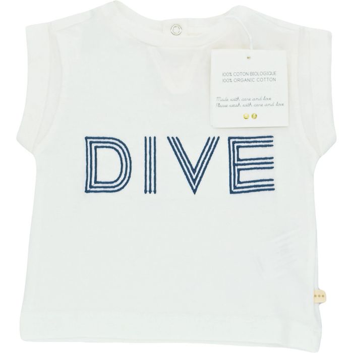 T-Shirt à manches courtes 6 mois en coton bio Les Petites Choses