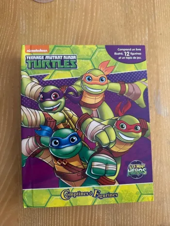 Comptines et figurines tortues ninja