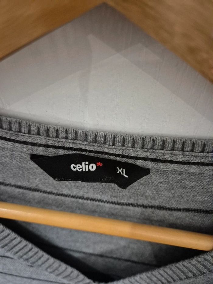 Pull gris #celio XL - photo numéro 2