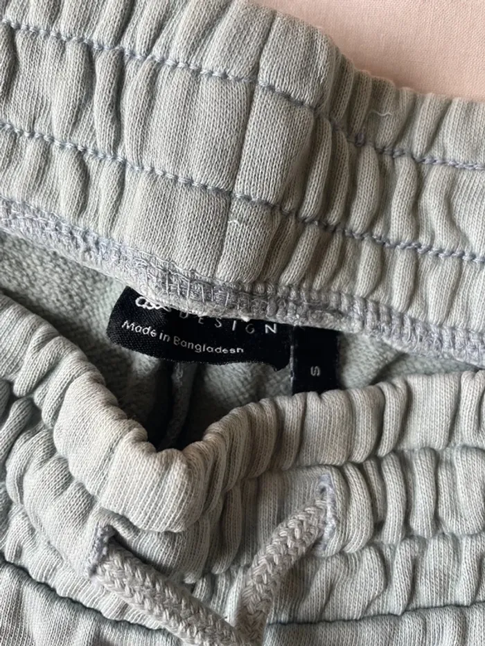 Pantalon de jogging vert sauge - photo numéro 4