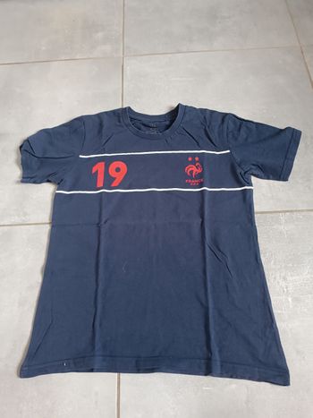 T-shirt feance Benzema garçon 12 and