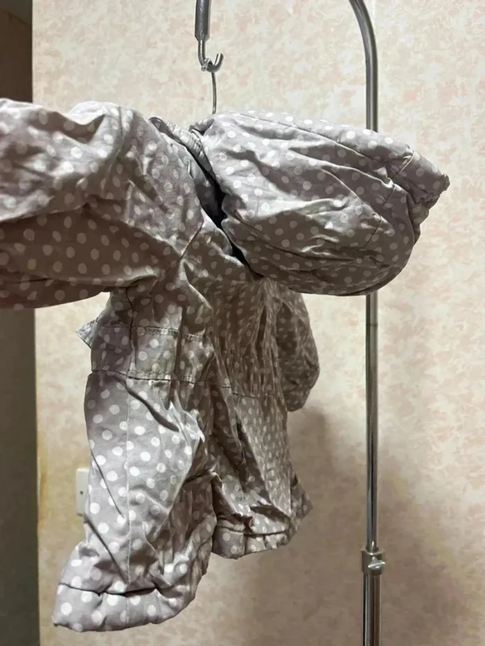 Manteau avec capuche détachable taille 9mois marque tape à l'œil - photo numéro 3