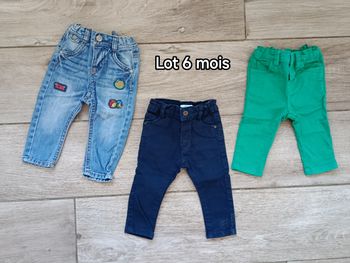 Lot jeans (6 mois)