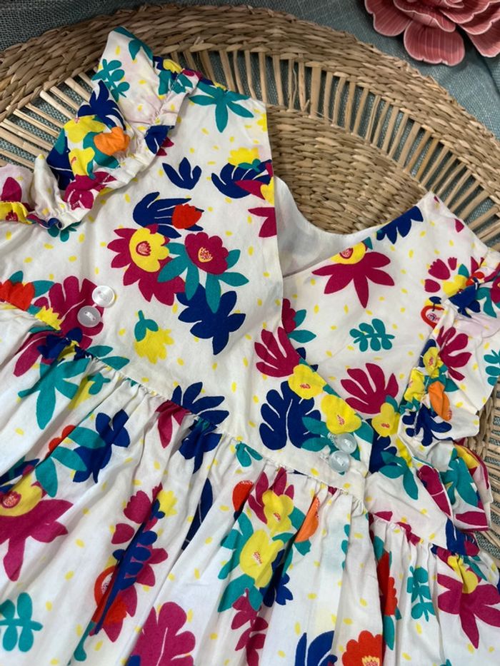 Robe tropical taille 24 mois - photo numéro 6