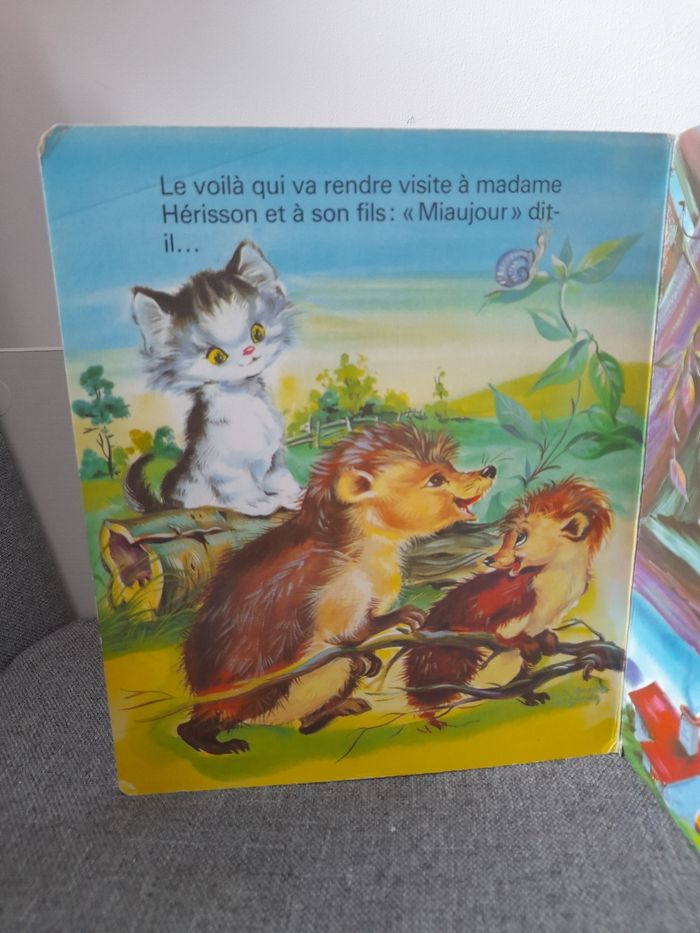 Livre cartonné vintage 1984 : Misti, le chaton curieux Hemma - photo numéro 6