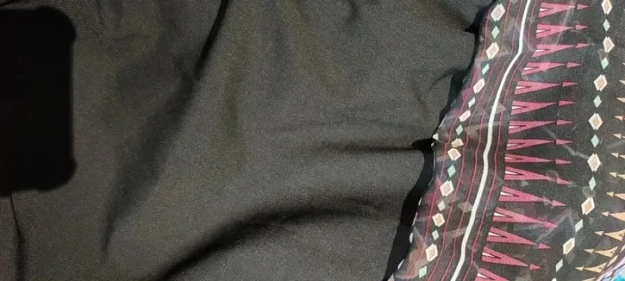 Robe 'La petite étoile', noire à motifs - photo numéro 8