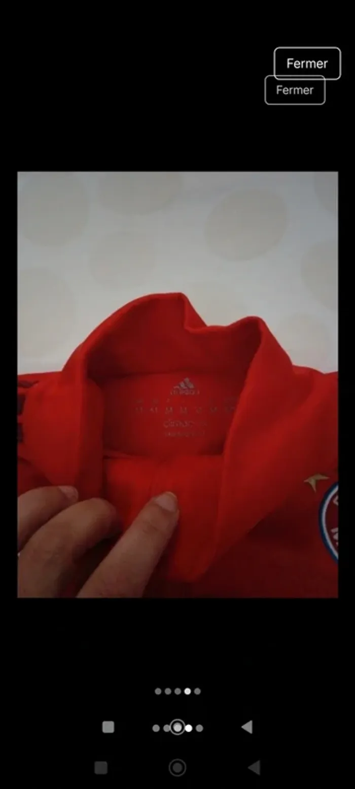 Sweat fin sport homme Adidas x FC Bayern taille S - photo numéro 5