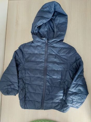 Blouson mi saison bleu garçon 4/5ans